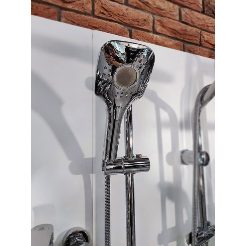 Душевой гарнитур Orange O-Shower, хром, OS073, 3 режима струи