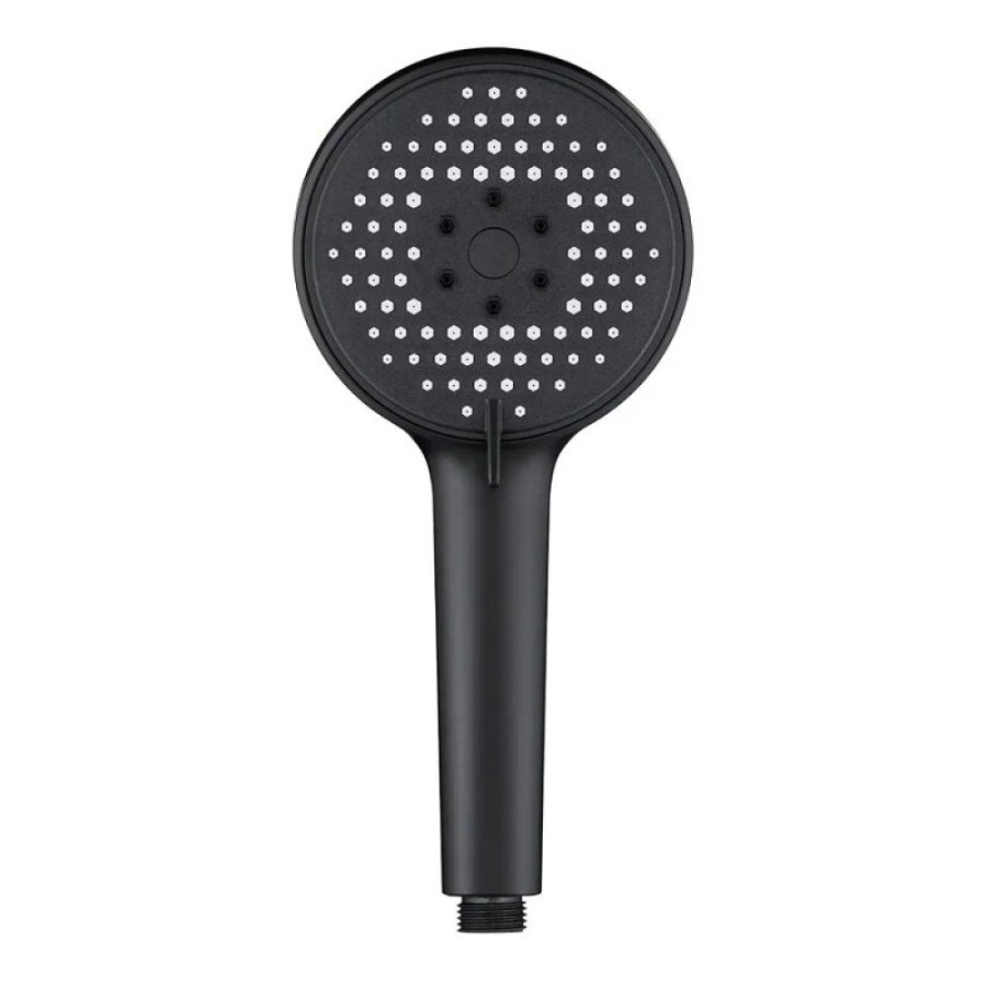 Душевой гарнитур Orange O-Shower OS713b, лейка 3 режима, с мыльницей, цвет черный матовый