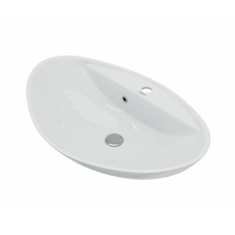 Тумба Orange Otto c раковиной Гамма 600, подвесная, белая, Ot-100TuWOOD+G60