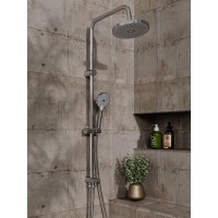 Душевой гарнитур Orange O-Shower OW02, 3 режима струи, хром