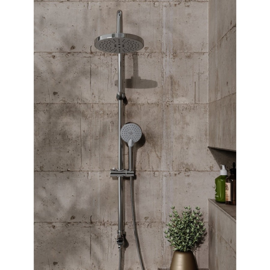 Душевой гарнитур Orange O-Shower OW02, 3 режима струи, хром