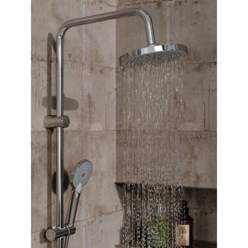 Душевой гарнитур Orange O-Shower OW02, 3 режима струи, хром