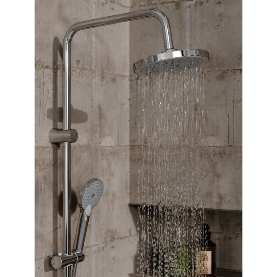 Душевой гарнитур Orange O-Shower OW02, 3 режима струи, хром