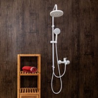 Душевой гарнитур Orange O-Shower, белый матовый, 3 режима струи, OW02w