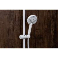 Душевой гарнитур Orange O-Shower, белый матовый, 3 режима струи, OW02w