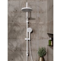 Душевой гарнитур Orange O-Shower, белый матовый, 3 режима струи, OW02w