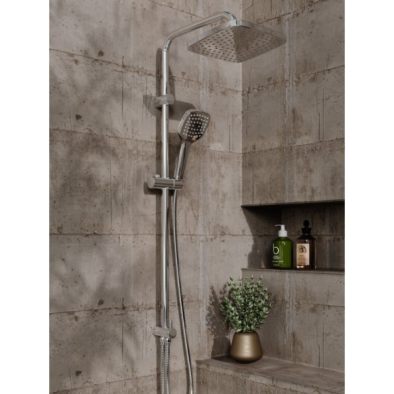 Душевой гарнитур Orange O-Shower OW04, хром, 1 режим струи