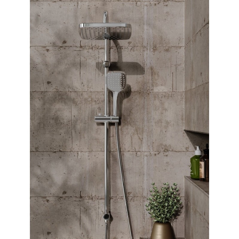 Душевой гарнитур Orange O-Shower OW04, хром, 1 режим струи