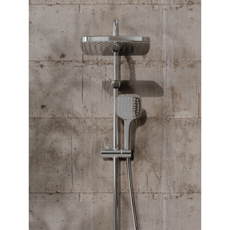 Душевой гарнитур Orange O-Shower OW04, хром, 1 режим струи