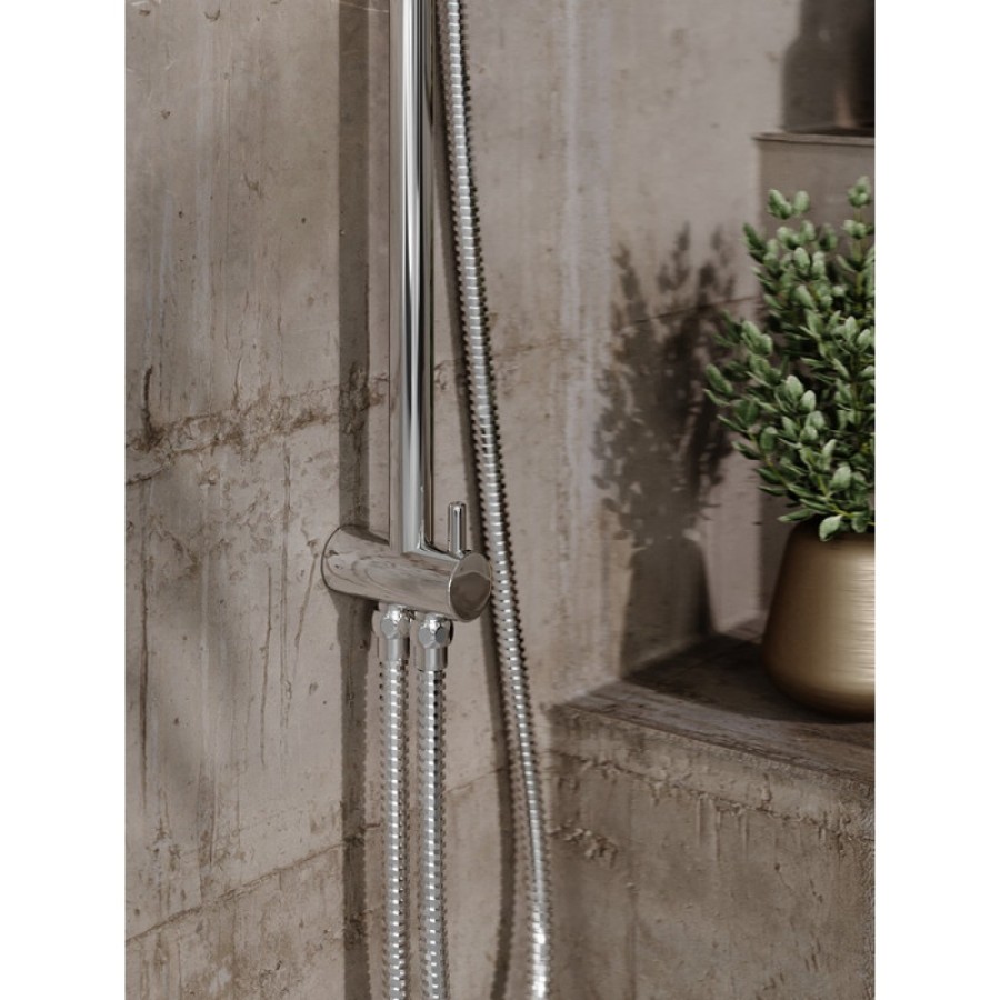 Душевой гарнитур Orange O-Shower OW04, хром, 1 режим струи