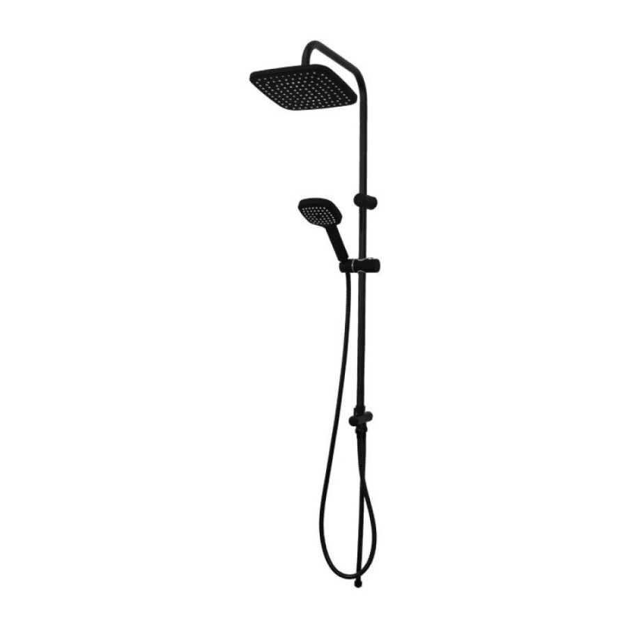 Душевой гарнитур Orange O-Shower OW04b, черный матовый, 1 режим струи