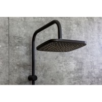 Душевой гарнитур Orange O-Shower OW04b, черный матовый, 1 режим струи