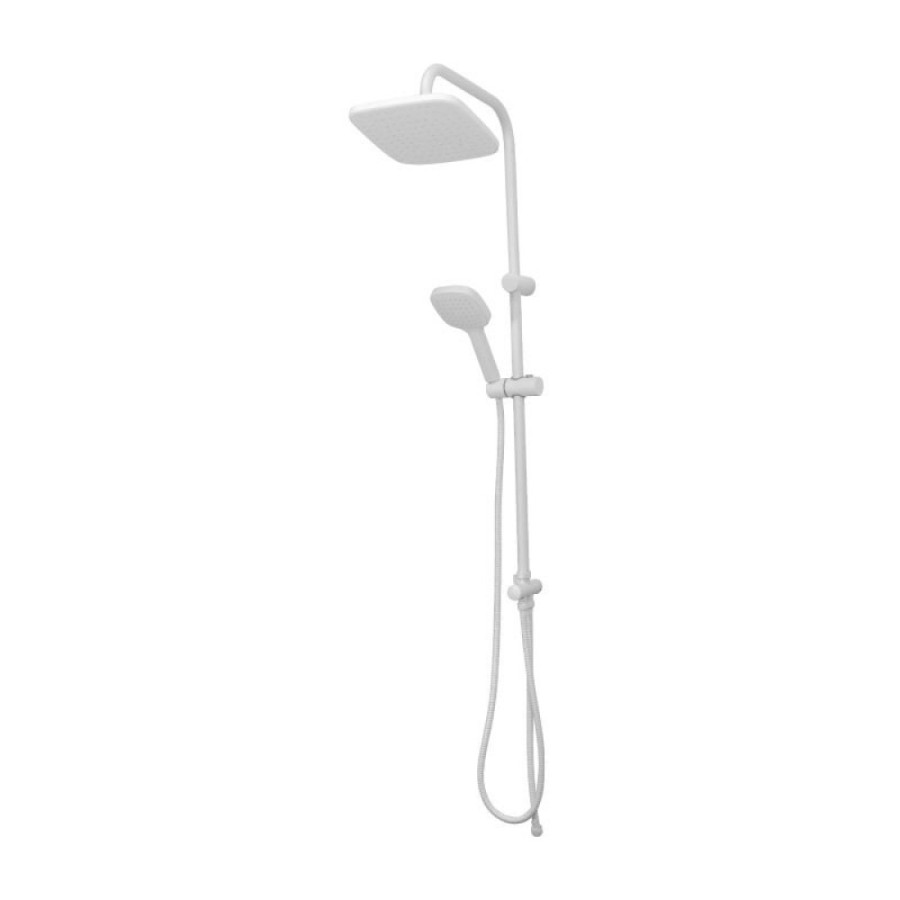 Душевой гарнитур Orange O-Shower, белый матовый, OW04w, 1 режим струи