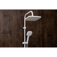 Душевой гарнитур Orange O-Shower, белый матовый, OW04w, 1 режим струи