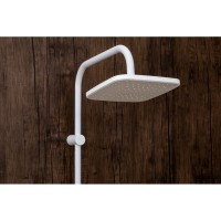 Душевой гарнитур Orange O-Shower, белый матовый, OW04w, 1 режим струи