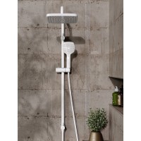 Душевой гарнитур Orange O-Shower, белый матовый, OW04w, 1 режим струи