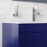 Тумба с раковиной Iddis Oxford OXF10N1i95K, 100 см, напольная, синий
