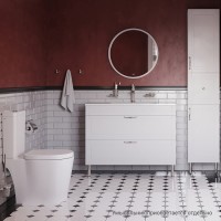 Тумба под раковину Iddis Oxford 100 см подвесная, белый матовый, OXF10W1i95