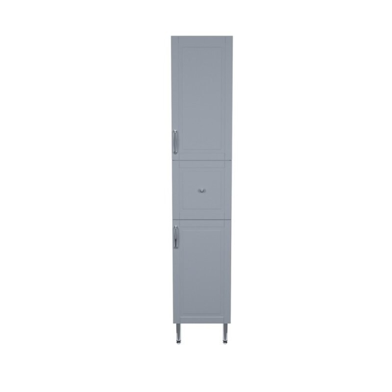 Пенал Iddis Oxford OXF36L0i97, 36 см, напольный, светло-серый