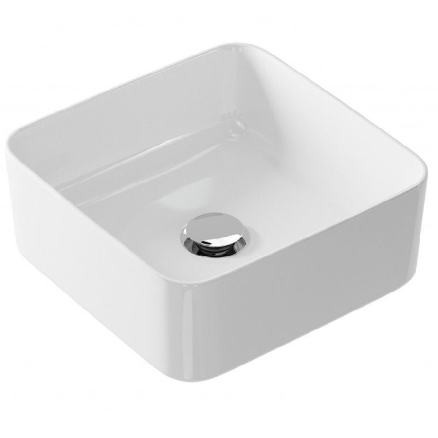 Раковина Cersanit Crea Square 35 P-UM-CRE35/1-oc-S на столешницу