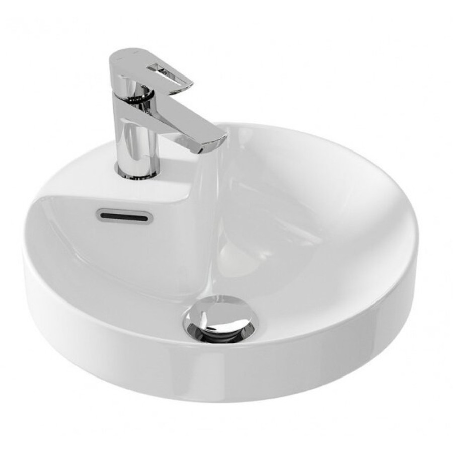 Раковина Cersanit Crea P-UM-CRE38/1-ic 38 см, круглая, белый, 60783