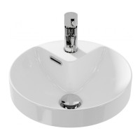 Раковина Cersanit Crea P-UM-CRE38/1-ic 38 см, круглая, белый, 60783