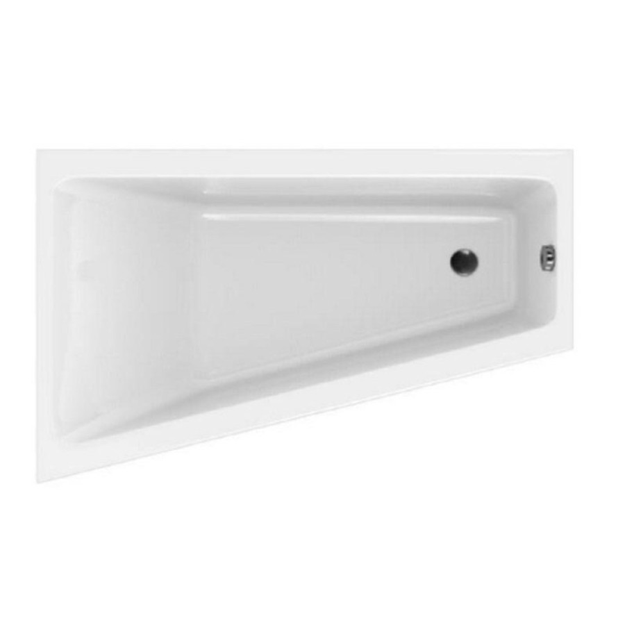 Ванна акриловая Cersanit Crea 160 x 100 см P-WA-CREA*160-NL, без гидромассажа, белая