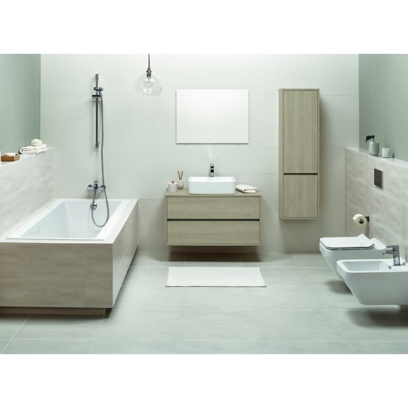 Ванна акриловая Cersanit Crea 170 x 75 см P-WP-CREA*170NL, без гидромассажа, белая