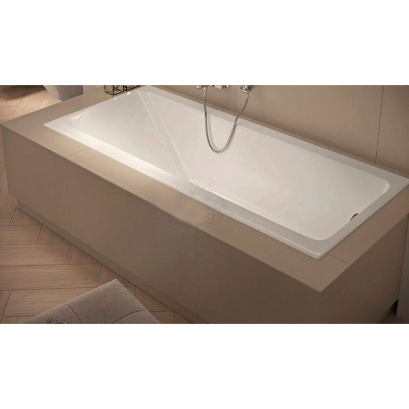 Ванна акриловая Cersanit Crea 170 x 75 см P-WP-CREA*170NL, без гидромассажа, белая