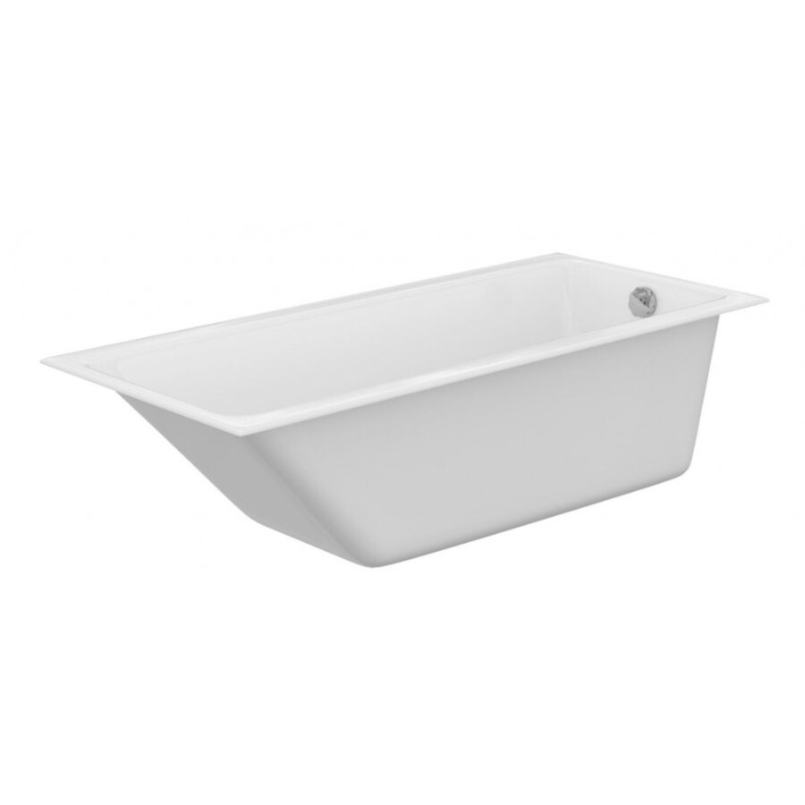 Ванна акриловая Cersanit Crea 180 x 80 см P-WP-CREA*180NL, без гидромассажа, белая