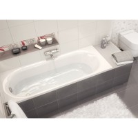 Ванна акриловая Cersanit Flavia 170 x 70 см, 301076, белая (P-WP-FLAVIA*170NL)