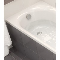 Ванна акриловая Cersanit Flavia 170 x 70 см, 301076, белая (P-WP-FLAVIA*170NL)