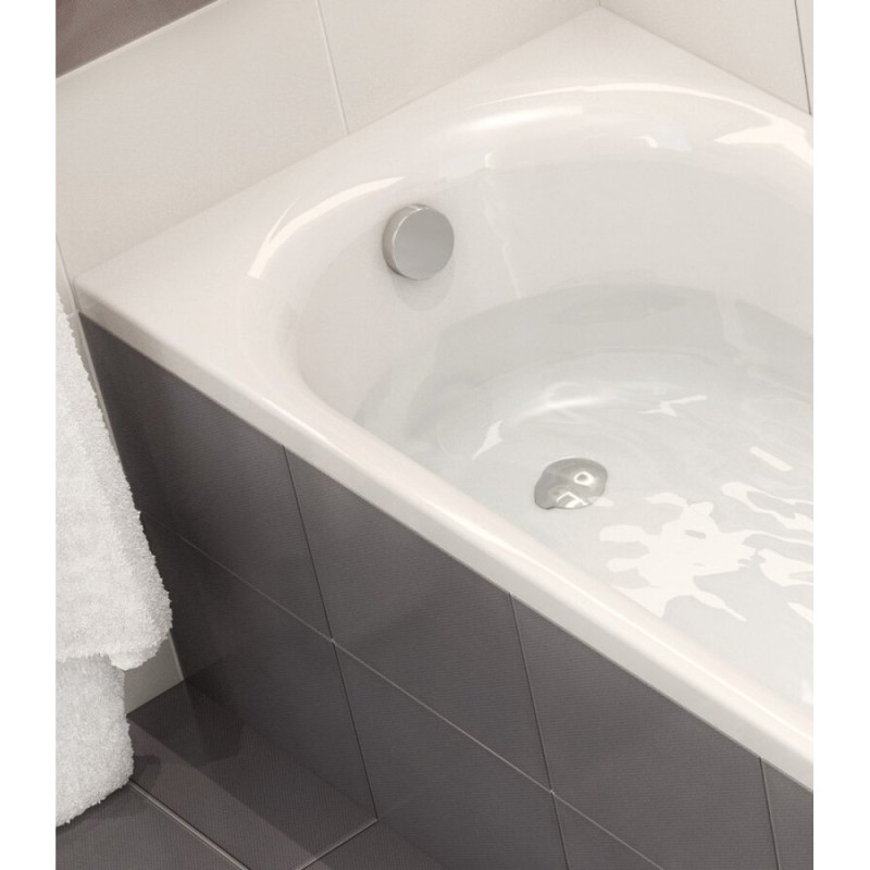 Ванна акриловая Cersanit Flavia 170 x 70 см, 301076, белая (P-WP-FLAVIA*170NL)