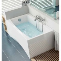 Ванна прямоугольная Cersanit Virgo 150 х 75 см, белая, P-WP-VIRGO*150NL