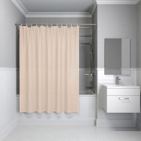 Штора для ванной комнаты Iddis Promo P01PE18i11, 180 x 200 см, бежевый
