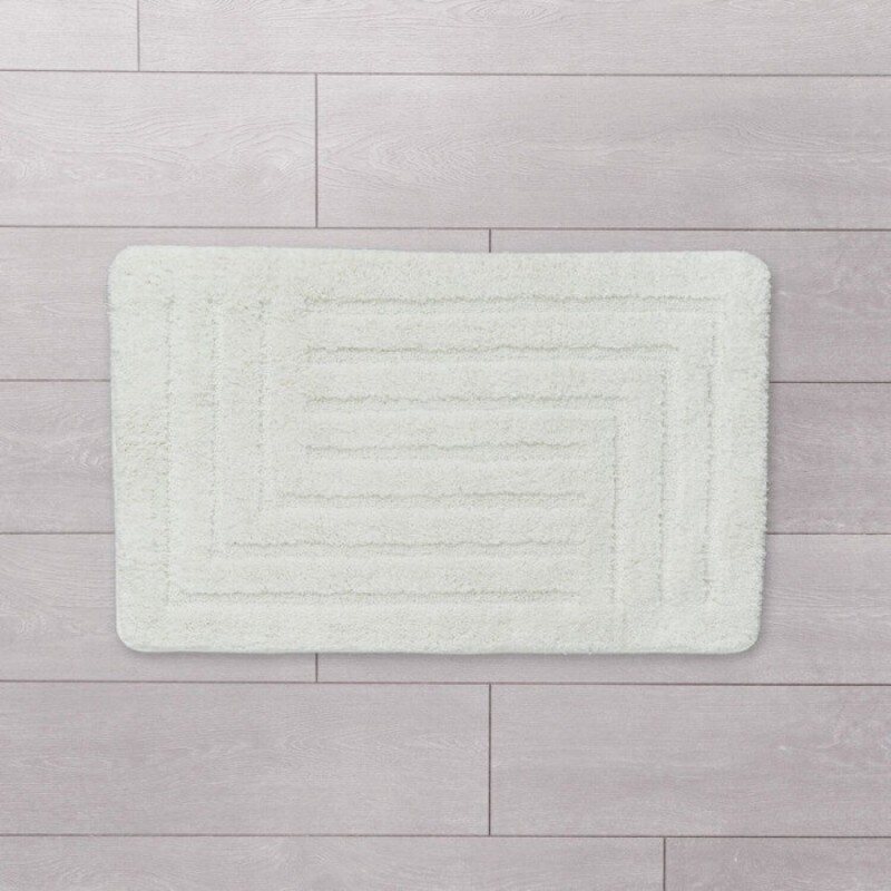 Коврик для ванной комнаты Iddis Promo 50 x 80 см, P03M580i12, полиэстер, белый