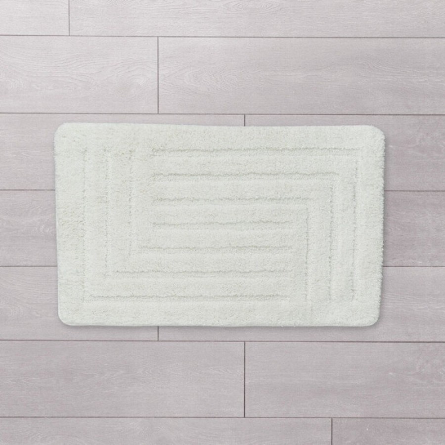 Коврик для ванной комнаты Iddis Promo 50 x 80 см, P03M580i12, полиэстер, белый