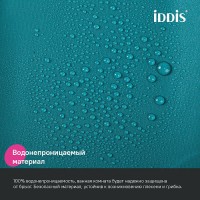 Штора для ванной комнаты Iddis Promo P04PE18i11, 180 x 200 см, темно-зеленый
