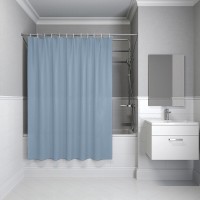 Штора для ванной комнаты Iddis Promo P09PE18i11, 180 x 200 см, светло-серый