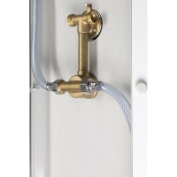 Душевая кабина Niagara Promo P110/80/26Q/MT/BK, 80 x 110 см, стекло матовое, профиль белый