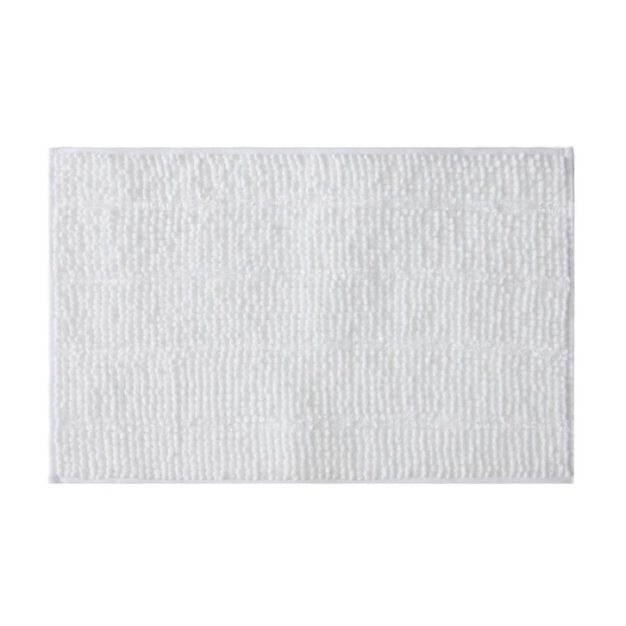 Коврик для ванной комнаты Iddis Promo 40 x 70 см, P35M470i12, шенилл и синель, белый