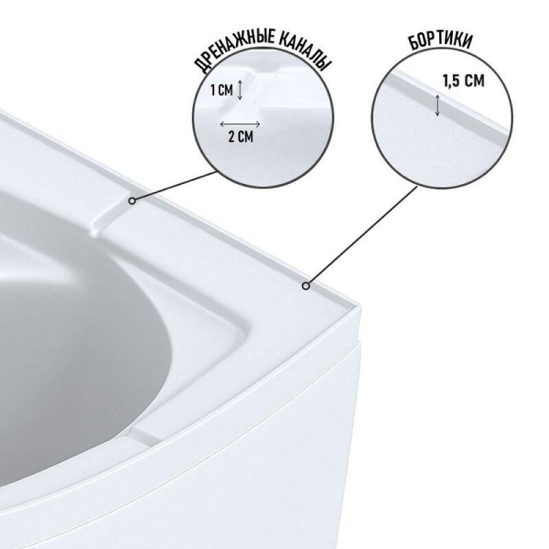 Душевая кабина Niagara Promo P80/26Q/MT/BK, 80 x 80 см, стекло матовое, профиль белый