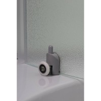Душевая кабина Niagara Promo P90/13/MT, 90 x 90 см, с крышей, стекло матовое, профиль белый