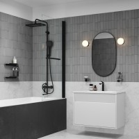 Смеситель для раковины Iddis Parker PARBL00i01, черный матовый