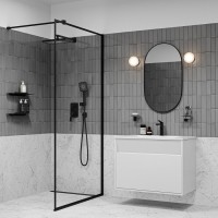 Душевая система Iddis Parker PARBL02i67, черный матовый
