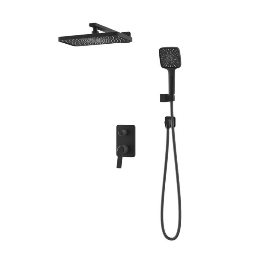 Душевая система Iddis Parker PARBL02i67, черный матовый