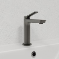 Смеситель для раковины Iddis Parker PARGM00i01, PVD-покрытие, графит матовый