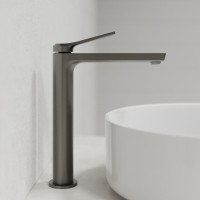 Смеситель для раковины Iddis Parker PARGM01i01, PVD-покрытие, графит матовый