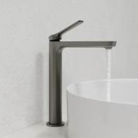 Смеситель для раковины Iddis Parker PARGM01i01, PVD-покрытие, графит матовый
