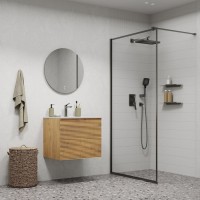 Душевая система Iddis Parker PARGM02i67, графит матовый